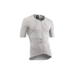 Koszulka rowerowa gravel NORTHWAVE Extreme Rock Jersey jasny szary. Szare koszulki damskie Northwave, xl, bez wzorów, z jersey, bez kołnierzyka, bez ramiączek. Za 400.00 zł.