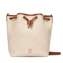 Torebka Tommy Hilfiger. Brązowe torebki klasyczne damskie Tommy Hilfiger, bez dodatków. Za 699.99 zł.