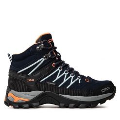 Trekkingi CMP. Niebieskie obuwie trekkingowe damskie CMP, bez zapięcia. Za 339.99 zł.