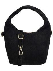 Charm Torebka w kolorze czarnym - 16 x 13 x 10 cm rozmiar: onesize. Czarne torebki klasyczne damskie Charm, z materiału, przez ramię, bez dodatków. Za 130.99 zł.