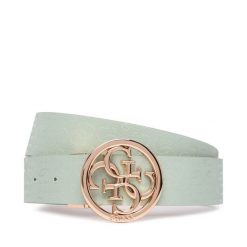 Pasek Damski Guess. Brązowe paski damskie Guess, z aplikacjami. Za 239.99 zł.