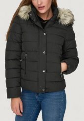 Kurtka puchowa Kobieta ONLY ONLNEWLUNA QUILTED JACKET CC OTW. Szare kurtki damskie Only, s, bez wzorów, z puchu, bez kaptura. Za 257.50 zł.