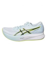 Asics Buty "Magic Speed 2"w kolorze niebieskim do biegania rozmiar: 39,5. Niebieskie obuwie sportowe damskie Asics, bez zapięcia, do biegania. Za 320.63 zł.
