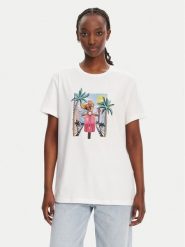 Liu Jo T-Shirt WA5260 JS003 Biały Regular Fit. Białe t-shirty damskie Liu Jo, m, bez wzorów, z bawełny, bez kołnierzyka. Za 179.99 zł.