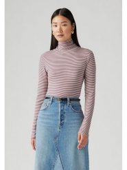 Levi's Koszulka w kolorze szarobrązowo-kremowym rozmiar: S. Brązowe koszulki damskie Levi's, s, bez wzorów, bez kołnierzyka, bez ramiączek. Za 91.34 zł.