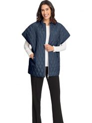 WITT WEIDEN Kamizelka pikowana w kolorze granatowym rozmiar: 44. Niebieskie kamizelki damskie WITT WEIDEN, bez wzorów, bez kaptura. Za 96.60 zł.