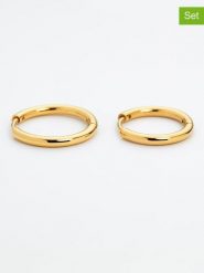 Paul Hewitt Kolczyki-kreole (2 pary) rozmiar: onesize. Żółte kolczyki damskie paul hewitt, ze stali. Za 178.79 zł.