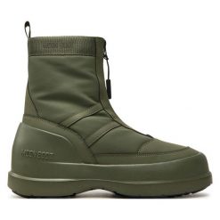 Śniegowce Moon Boot. Brązowe śniegowce damskie Moon Boot. Za 809.99 zł.
