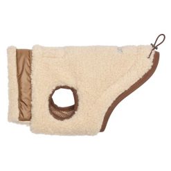 Płaszcz Sherpa dla psa HV Polo Charlotte. Brązowe płaszcze damskie HV POLO, l, bez wzorów, bez kaptura. Za 327.00 zł.