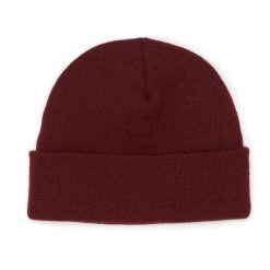 Czapka Ciężkiej Grubości Długa. Brązowe czapki damskie FLEXFIT, bez wzorów. Za 46.99 zł.