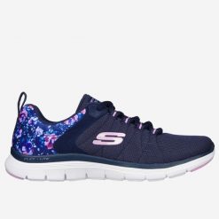 Buty sportowe damskie Skechers Flex Appeal 4.0. Obuwie sportowe casual damskie Skechers, bez zapięcia, trekkingowe, Skechers Sport. Za 339.99 zł.