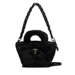 Torebka Guess. Czarne torebki klasyczne damskie Guess, bez dodatków. Za 264.99 zł.