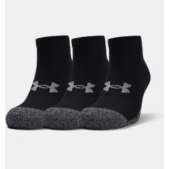 Skarpety treningowe Under Armour Heatgear UA NS. Czarne skarpetki damskie Under Armour, bez wzorów. Za 37.90 zł.