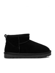 DeeZee Śniegowce DZKD-MX03 Czarny. Czarne kozaki dziewczęce DeeZee, bez wzorów, z materiału, bez obcasa, bez zapięcia. Za 249.99 zł.