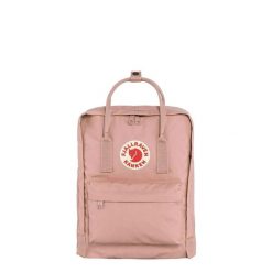 Plecak miejski Fjallraven Kanken - chalk rose. Czerwone plecaki Fjällräven, bez wzorów. Za 381.69 zł.