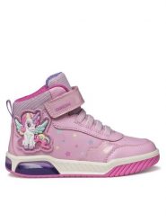 Geox Sneakersy J Inek J56ASA 0BCKC C8206 M Różowy. Czerwone buty sportowe dziewczęce Geox, bez wzorów, ze skóry, bez zapięcia. Za 219.99 zł.