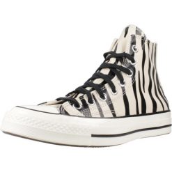Buty CONVERSE GLOW-IN-THE-DARK ZEBRA PRIN Nadruk zwierzęcy. Obuwie sportowe damskie Converse, bez zapięcia. Za 405.60 zł.