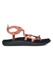 Teva Sandały "Voya Infinity" w kolorze łososiowym rozmiar: 38. Pomarańczowe sandały damskie Teva, bez wzorów, z otwartym noskiem, bez obcasa, bez zapięcia. Za 188.85 zł.