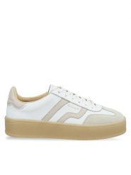 Gant Sneakersy 32531202 Biały. Białe obuwie sportowe damskie Gant, ze skóry, bez zapięcia. Za 589.99 zł.