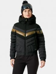 Damska kurtka narciarska Helly Hansen Imperial. Czarne kurtki damskie Helly Hansen, xs, bez wzorów, z materiału, bez kaptura. Za 1,119.20 zł.