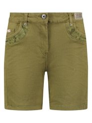 Geographical Norway Szorty "Primael" w kolorze khaki rozmiar: XL. Brązowe szorty damskie Geographical Norway, z aplikacjami. Za 39.49 zł.