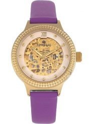 Empress Zegarek automatyczny "Alice" w kolorze złoto-fioletowo-beżowym rozmiar: onesize. Różowe, analogowe zegarki damskie Empress, ze stali. Za 543.99 zł.