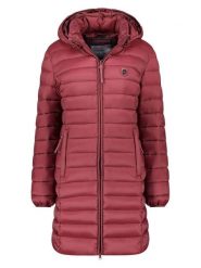 ANAPURNA Płaszcz pikowany "Akitalana" w kolorze bordowym rozmiar: S. Czerwone płaszcze damskie ANAPURNA, s, bez wzorów, bez kaptura. Za 173.99 zł.