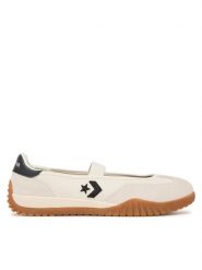 Converse Baleriny Run Star Trainer Ballet Flat A16250C Écru. Balerinki damskie Converse, bez wzorów, ze skóry. Za 349.99 zł.