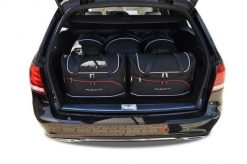 Torby Do Bagażnika Mercedes-Benz E Kombi 2009-2016 5Szt Kjust. Czarne torby podróżne KJUST, bez wzorów, z kauczuku. Za 1,649.00 zł.