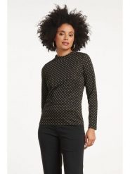 Smashed Lemon Bluzka w kolorze czarnym rozmiar: M. Czarne bluzki damskie Smashed Lemon, m, bez wzorów, bez kołnierzyka, bez ramiączek. Za 104.99 zł.