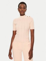 Marciano Guess Sweter 5RGR24 5810Z Różowy Regular Fit. Czerwone swetry klasyczne damskie Marciano Guess, xs, z wiskozy, bez kołnierzyka. Za 269.99 zł.