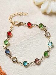 Lodie Silver Pozłacana bransoletka z cyrkoniami rozmiar: onesize. Szare bransoletki damskie Lodie Silver, metalowe. Za 43.99 zł.