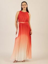 APART Sukienka w kolorze koralowo-białym rozmiar: 34. Czerwone sukienki damskie Apart, bez wzorów, z tkaniny, bez ramiączek. Za 382.99 zł.