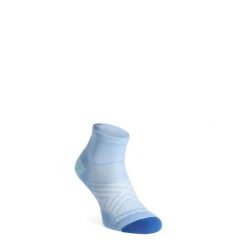 Skarpetki damskie Darn Tough Run 1/4 Ultra-Lightweight with Cushion. Niebieskie skarpetki damskie DARN TOUGH, bez wzorów. Za 113.99 zł.