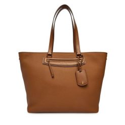 Torebka MICHAEL Michael Kors. Brązowe shopper bag MICHAEL Michael Kors, bez wzorów, bez dodatków. Za 1,369.00 zł.