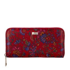 Czerwony Portfel Damski BajuBaj – Kolorowa Elegancja i Praktyczny Styl w Jednym PD090s115. Czerwone portfele damskie bez wzorów, ze skóry. Za 170.00 zł.
