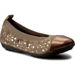 Baleriny GEOX - J Piuma Bal B J62B0B 0JSKN C9006 Smoke Grey. Brązowe baleriny dziewczęce Geox, ze skóry ekologicznej. W wyprzedaży za 149.00 zł.