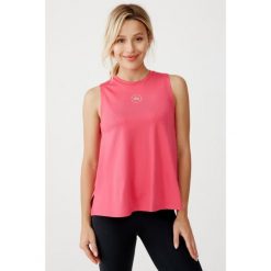 Damski top sportowy szybkoschnąca Rough Radical Classic Top. Czerwone koszulki sportowe damskie ROUGH RADICAL, l, bez wzorów, bez ramiączek, na fitness i siłownię. Za 109.00 zł.