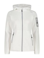 CMP Kurtka polarowa w kolorze białym rozmiar: 44. Białe kurtki damskie CMP, bez wzorów, z materiału, bez kaptura. Za 157.73 zł.