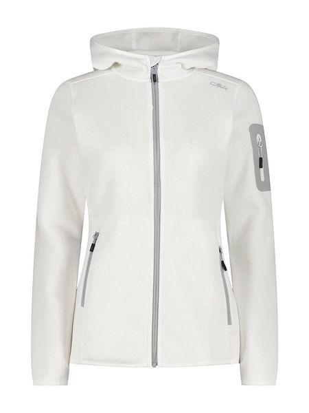 CMP Kurtka polarowa w kolorze białym rozmiar: 42. Białe kurtki damskie CMP, bez wzorów, z materiału, bez kaptura. Za 170.47 zł.