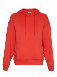 MOSS COPENHAGEN Bluza w kolorze czerwonym rozmiar: S/M. Czerwone bluzy damskie Moss Copenhagen, m, bez wzorów, z wiskozy, z kapturem. Za 153.71 zł.