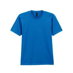 Koszulka Unisex Dla Dorosłych Softstyle Midweight. Niebieskie bluzki damskie GILDAN, xl, bez wzorów, sportowe, bez kołnierzyka, bez ramiączek. Za 40.99 zł.
