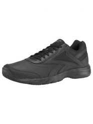 Reebok Skórzane sneakersy "Work N Cushion 4.0" w kolorze czarnym rozmiar: 40,5. Czarne obuwie sportowe damskie Reebok, bez zapięcia. Za 166.88 zł.