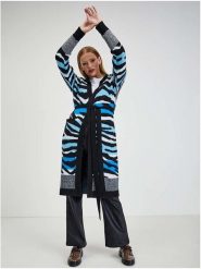 Orsay Kardigan w kolorze czarno-niebieskim rozmiar: L. Czarne kardigany damskie Orsay, l, bez wzorów, z tkaniny. Za 111.95 zł.