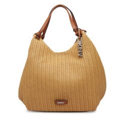 Torebka DKNY. Brązowe torebki klasyczne damskie DKNY, bez dodatków. Za 789.99 zł.