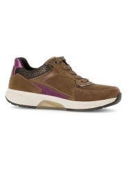 Gabor Sneakersy w kolorze jasnobrązowym rozmiar: 40. Brązowe obuwie sportowe damskie Gabor, z materiału, bez zapięcia. Za 206.42 zł.