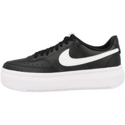 Tenisówki Nike Model Court Vision Alta Ltr Kolor Czarny. Białe trampki damskie Nike, bez wzorów, z materiału, bez zapięcia. Za 484.00 zł.