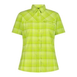 Koszula damska turystyczne CMP 34S5756. Zielone koszule damskie CMP, s, bez wzorów, sportowe, bez kołnierzyka, bez ramiączek. Za 274.00 zł.