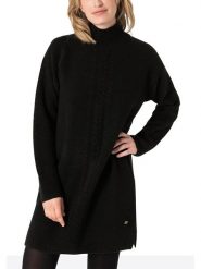 Timezone Sukienka dzianinowa w kolorze czarnym rozmiar: S. Czarne sukienki damskie Timezone, bez wzorów, z dzianiny, bez ramiączek. Za 130.99 zł.