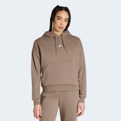 Bluza sportowa damska ADIDAS. Bluzy damskie Adidas, m, bez wzorów, z bawełny, z kapturem. Za 219.99 zł.